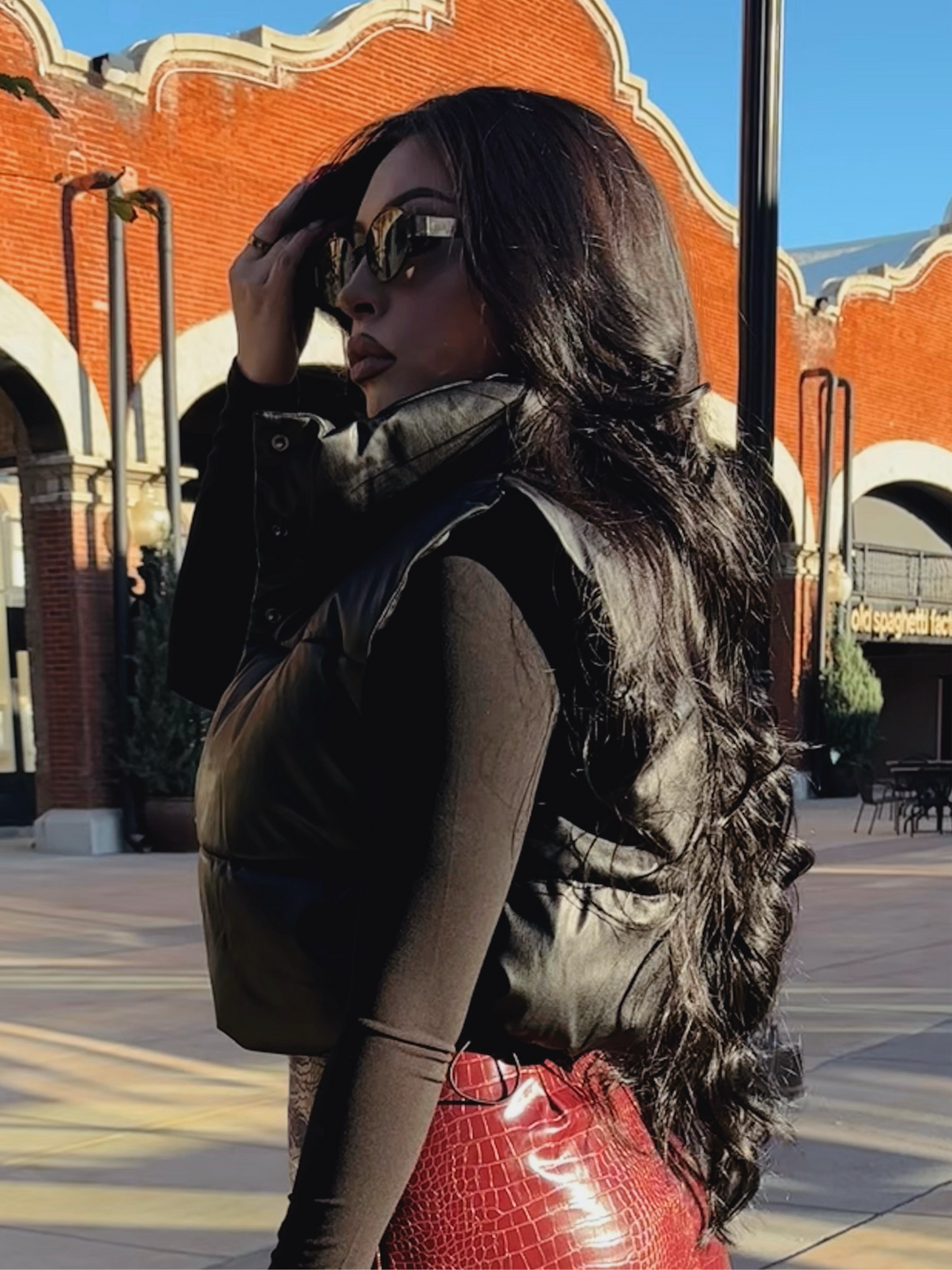 Falling Hard Puffer Vest