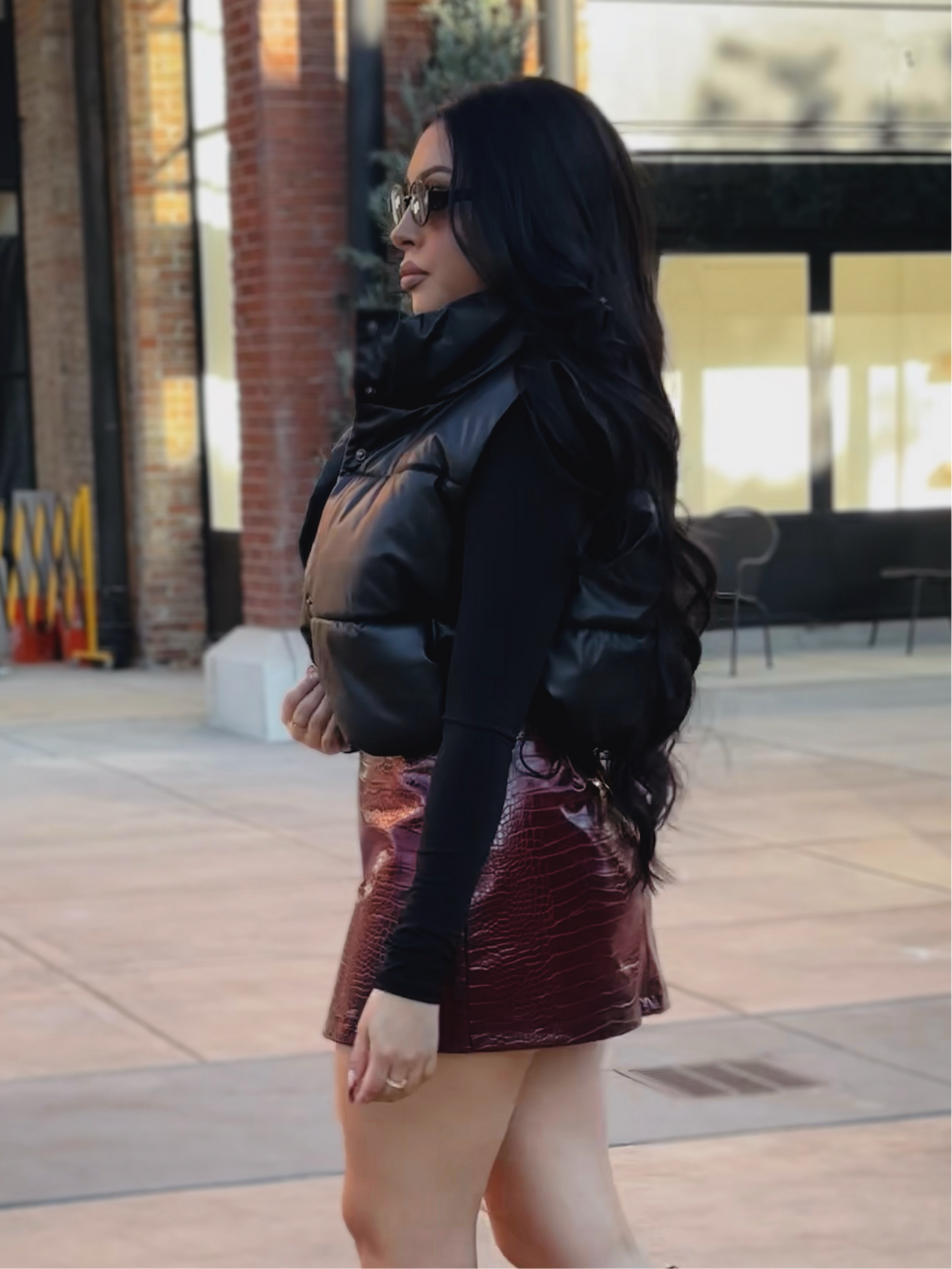 Cherry Crocodile Skirt