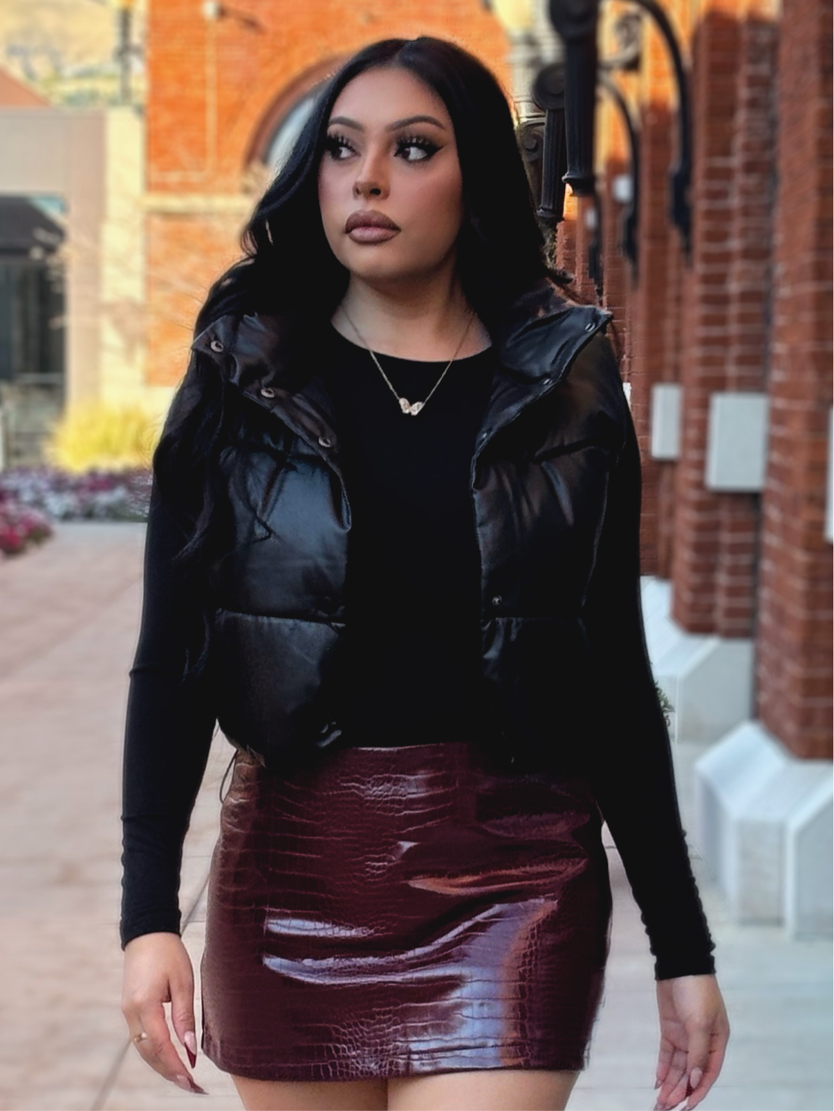 Falling Hard Puffer Vest