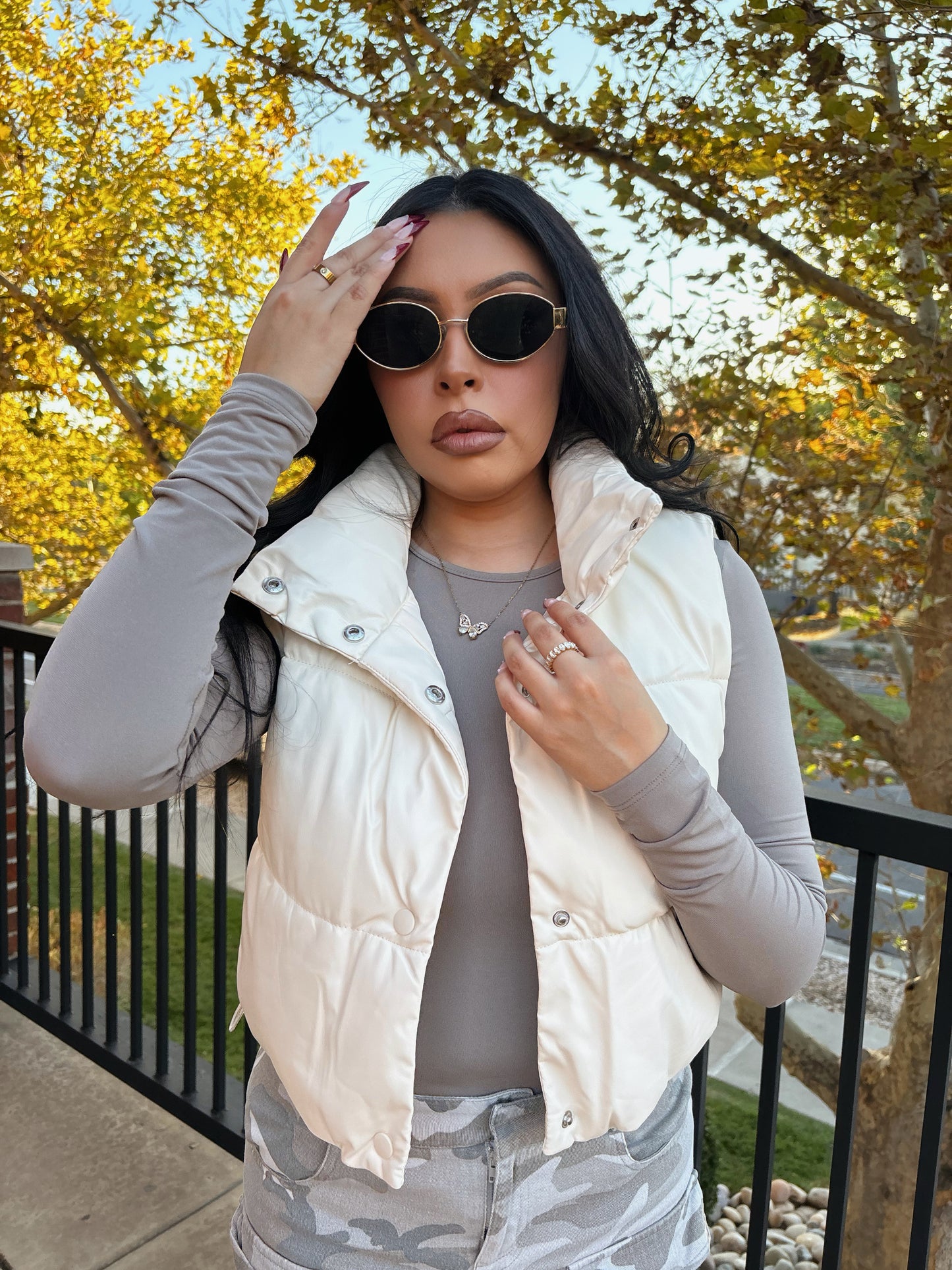 Falling Hard Puffer Vest
