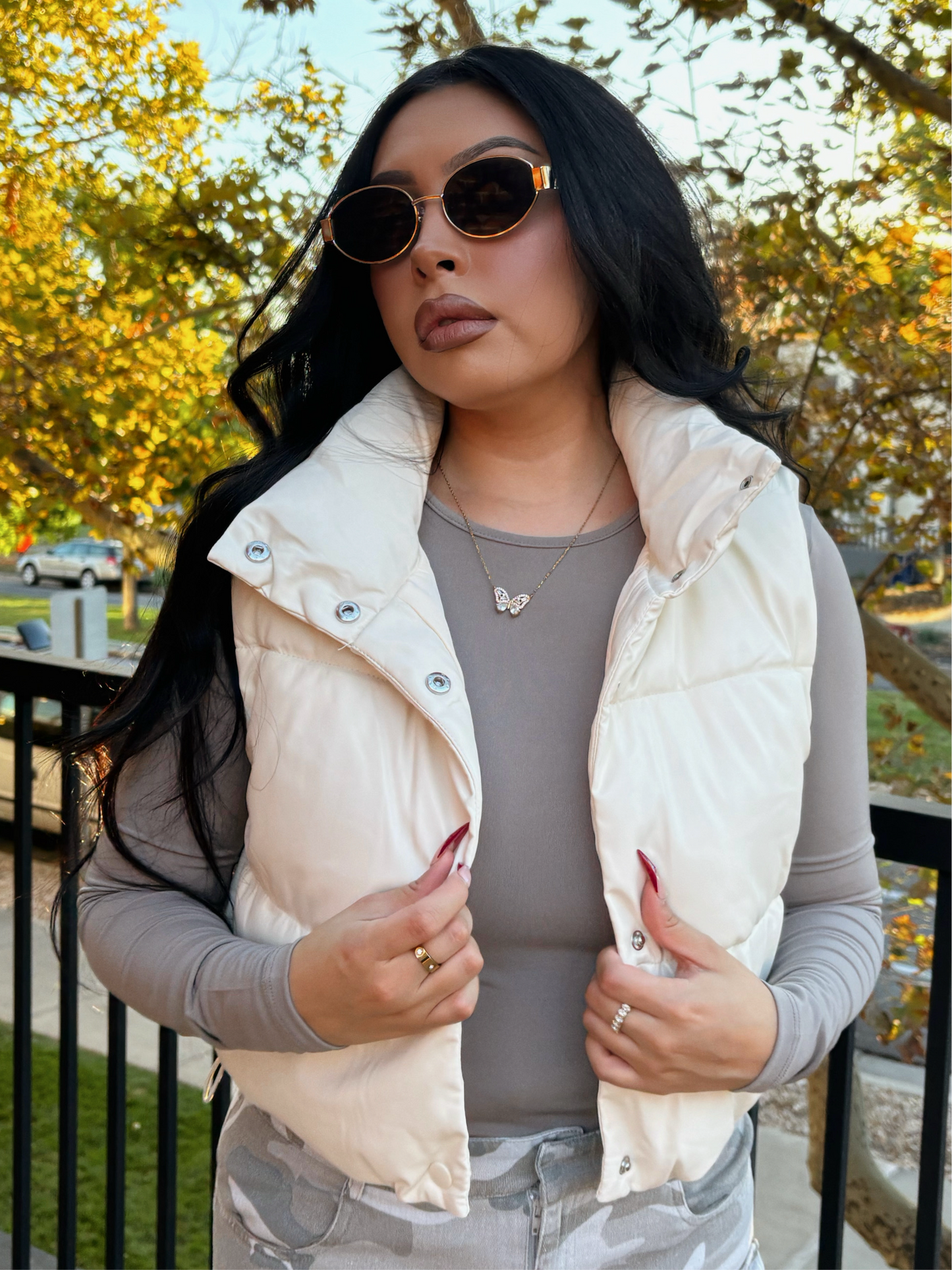 Falling Hard Puffer Vest