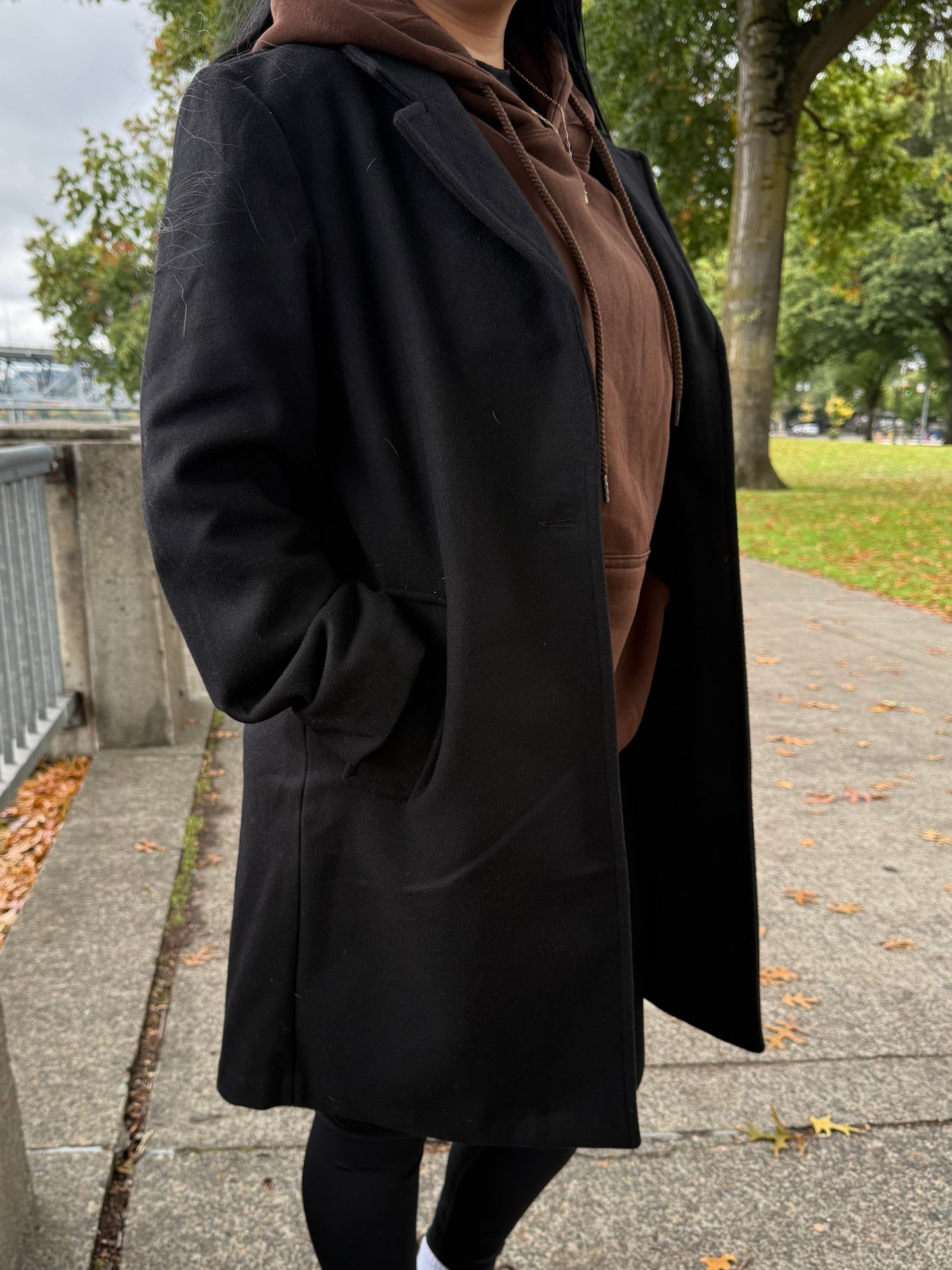 Classic Trench Coat (Black)