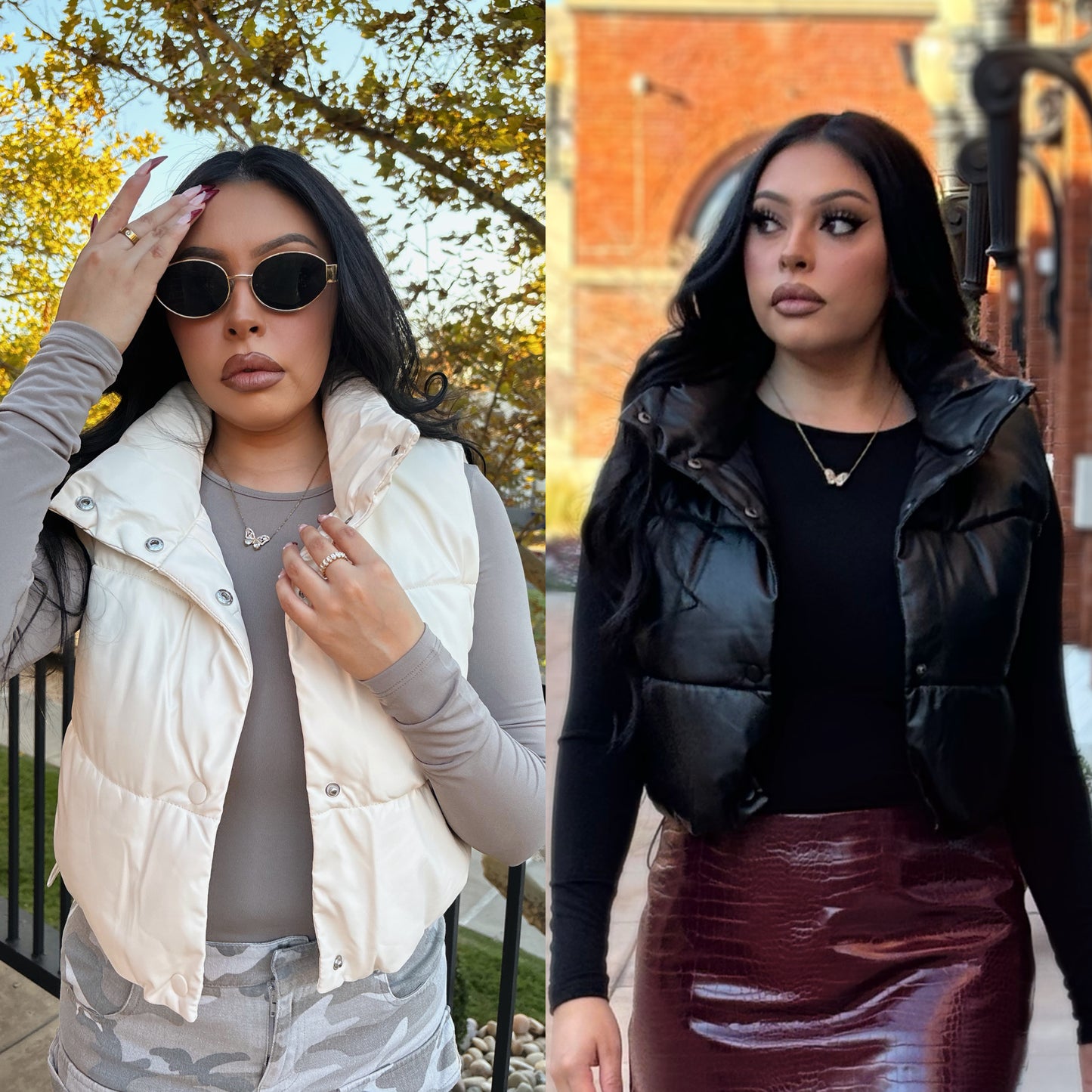 Falling Hard Puffer Vest
