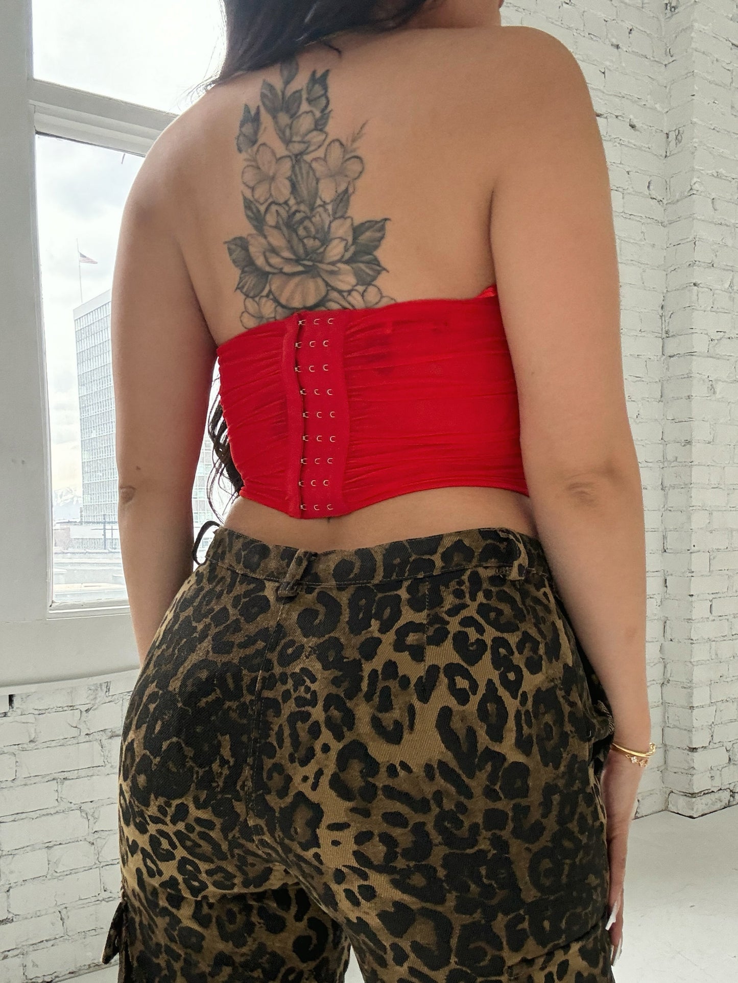Yours Truly Mesh Corset