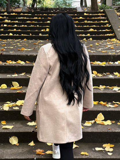 Classic Trench Coat (Oatmeal)