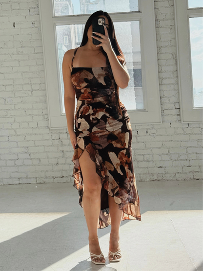Cynthia Slit Maxi