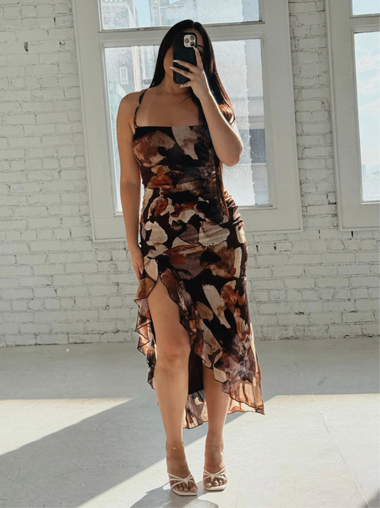 Cynthia Slit Maxi