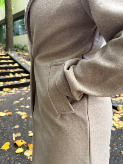 Classic Trench Coat (Oatmeal)