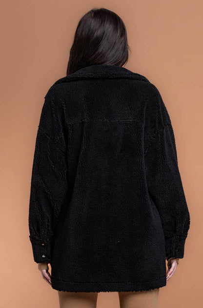 Sherpa Oversized Shacket