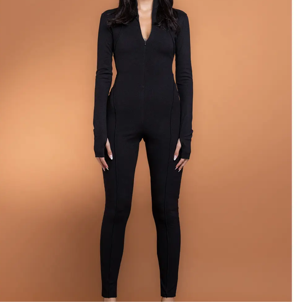 Laura Black Jumpsuit