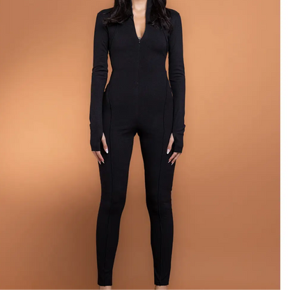 Laura Black Jumpsuit