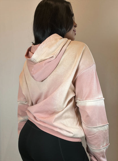 Pink Ombre Oversized Hoodie